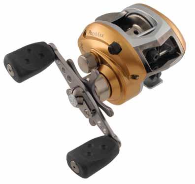 BAITCASTING REELS > LOW PROFILE Ambassadeur Pro Max A low cost baitcast reel that optimises the qualities of Swedish engineering, performance and toughness at its best.