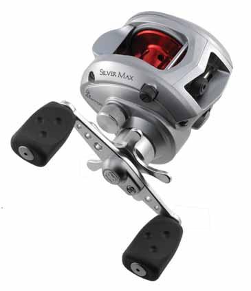 2:1 54 cm 225g Box/2 Ambassadeur Silver Max A low cost baitcast reel that optimises the qualities of Swedish engineering, performance and toughness at its best.