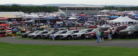 This year there were over 3,000 Ford products and 50,000 spectators in attendance including