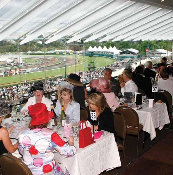 58 PROMOTING HEALTHY RACING CLUB ENVIRONMENTS Trends within the events industry have seen a shift from offering just fast food options to providing attendees with healthier alternatives.