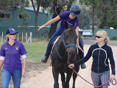 61 CASE STUDY Supporting Equine Welfare Racing Victoria acknowledges that the horses are the centrepiece of the industry, and it is for that reason that they are committed to ensuring they are