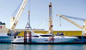 you sail we ship Up to 52 metres and 640 tonnes Sevenstar transports motor- and sailing yachts in all shapes and sizes. Approximately 70 percent of our transported vessels are motor yachts.
