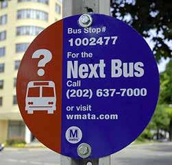 NEXTBUS TECHNOLOGY Uses GPS to track buses on their routes and estimates arrival time of the next bus based on real-time data.