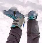 Take athletes to high school or collegiate snowboarding training or competitions, and point out the attire being worn.