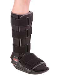 Suggested Lcodes: L4360 or L4386 The AdjustaFit Wide comes ready-made to fit swollen ankles or large dressings. For physicians who prefer a wider boot that minimizes the need for customizing.