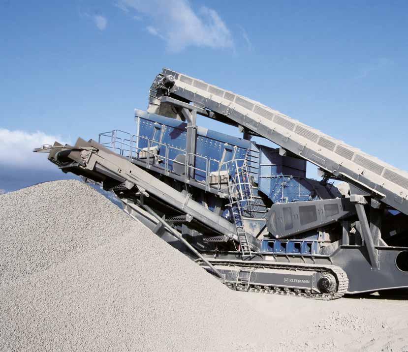 MOBILE SCREENING PLANTS MOBILE SECONDARY IMPACT CRUSHERS