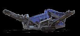 The mobile secondary impact crushers MOBIFOX are used as