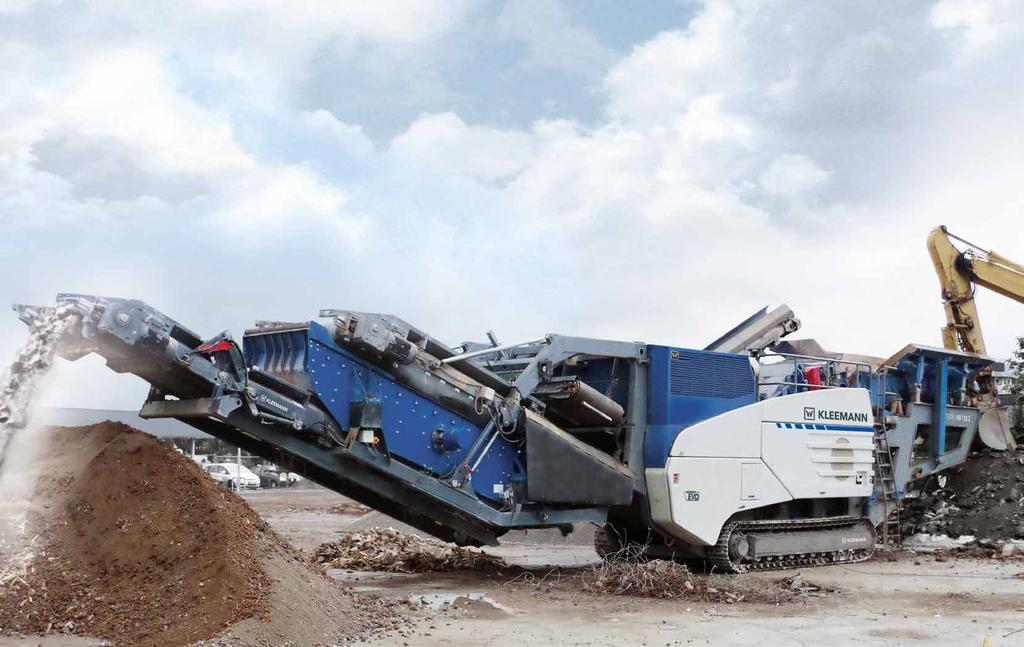 MOBILE IMPACT CRUSHERS MOBIREX THE SERIES 17 MOBILE IMPACT CRUSHERS MOBIREX The mobile impact crushers MOBIREX are used to process soft to medium-hard natural stone and reprocess and recycle residual