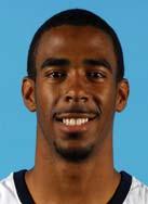 MIKE CONLEY #11 G 6-1 180 Ohio State 2 ND Season QUICK FACTS: Originally selected with the fourth overall pick in the 2008 NBA Draft by the Memphis Grizzlies behind only former college teammate Greg