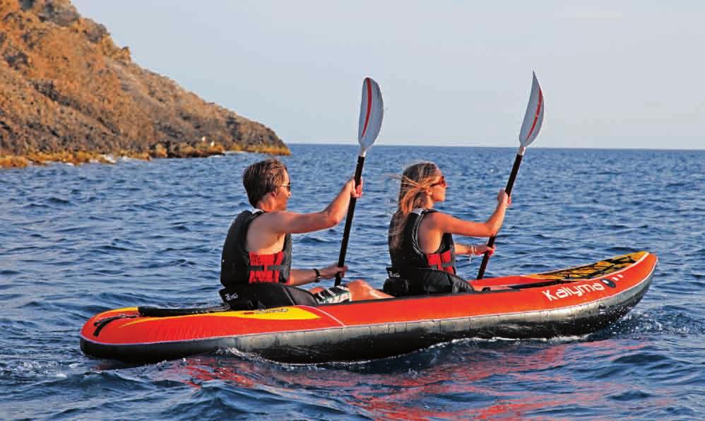 2011 Press Kit kalyma INFLATABLE Your first inflatable kayak The Kalyma is