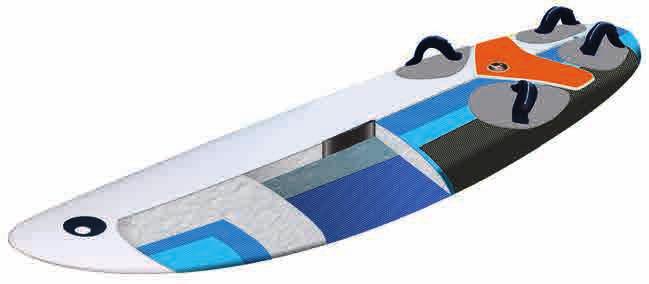 Ideal for all skill levels of freeride leisure sailing.