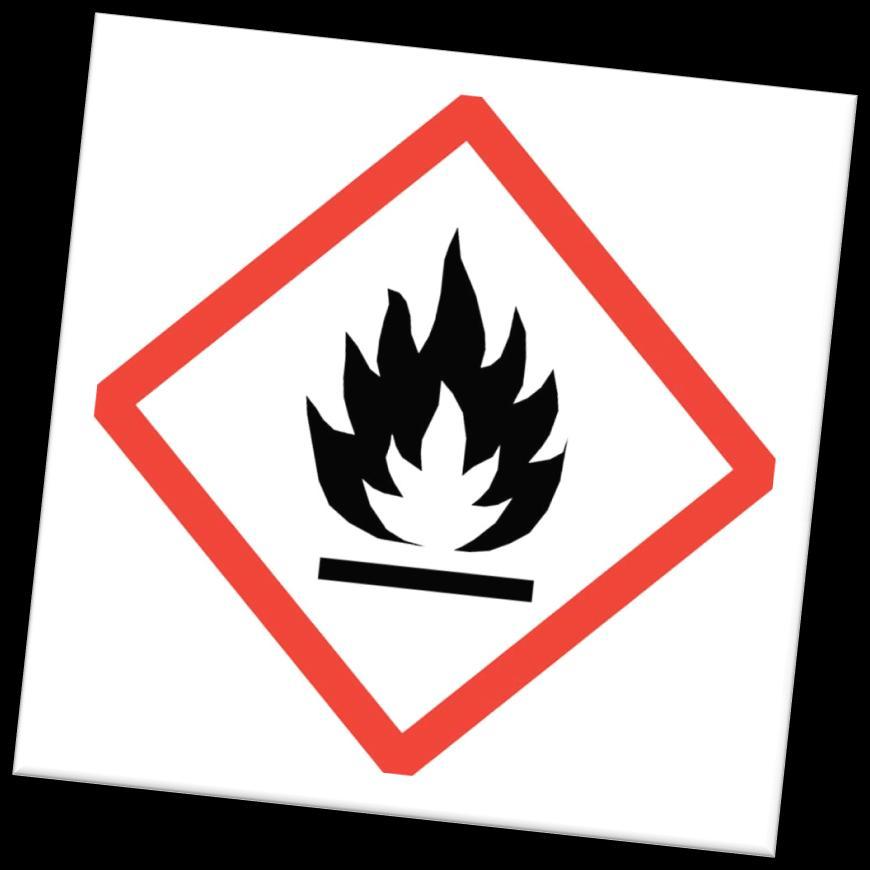 34 Flame Flammables Pyrophorics Self-heating Emits