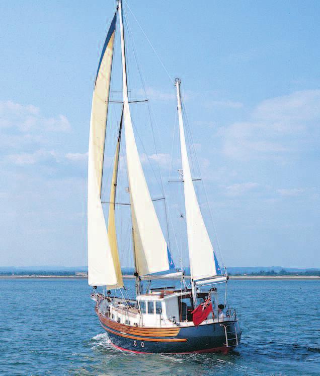 Fisher 37 Ketch The Fisher 37 is the epitome of the large, powerful motor sailer. Over one hundred and forty have been built since her introduction in 1973.