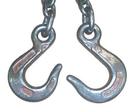 THE DAMAGE: Worn Links WHAT TO LOOK FOR: Excessive wear and a reduction of the material diameter,