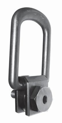 Hoist Rings HOIST RINGS Side - Pull Hoist Rings This most versatile style of hoist ring is particularly suited for turning and flipping loads, but works equally well for top lifts.