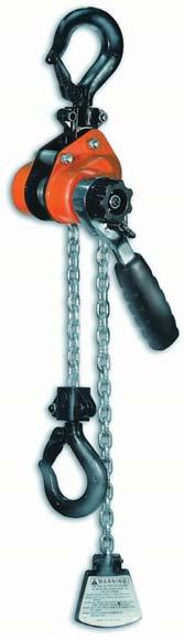 Hoists CM MINI-RATCHET LEVER HOISTS Mini-Ratchet Lever Hoists can lift up to 1,100 lbs. but are small enough to fit in your toolbox! These ratchet lever hoists are the most compact on the market.