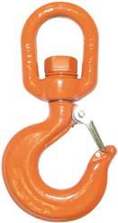 0 Hook swivels beneath eye Drop forged alloy steel Rated Capacity Dimensions Weight Each Tons Lbs. B C E R T 1 2,000 1 1/8 3/8 1 1/4 4 5/8 15/16 1.1 1 1/2 3,000 1 3/8 1/2 1 1/2 5 7/16 31/32 1.