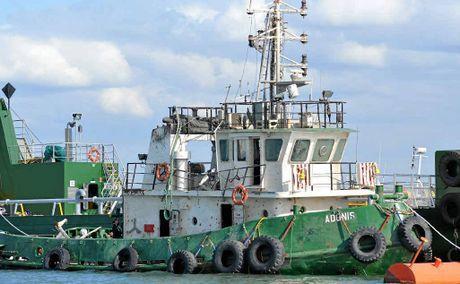 - Tug Adonis capsized while towing