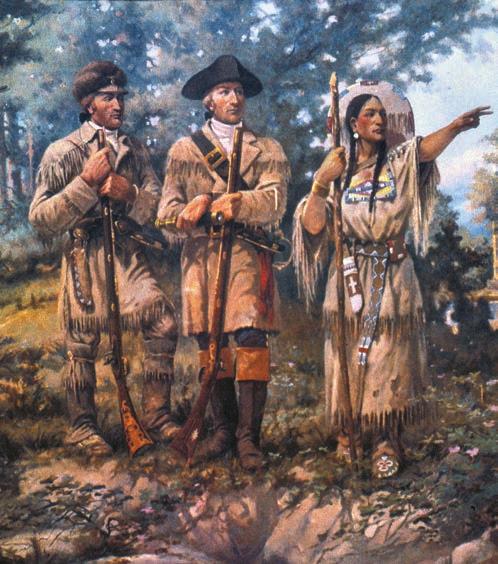 14 l IN 1804, President Thomas Jefferson sent Meriwether Lewis and William Clark to explore a huge piece of land the U.S. had purchased from France. Their expedition traveled from near St.