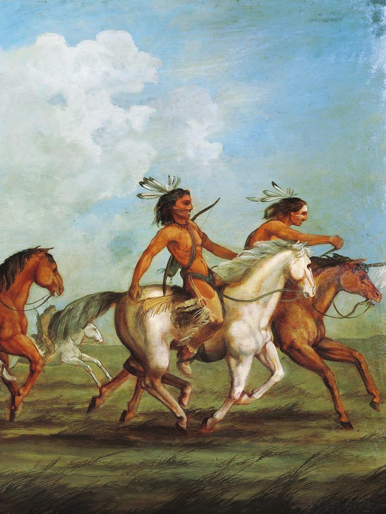 5 SOON AFTER THEY started riding horses, Plains Indians became skilled riders and trainers.