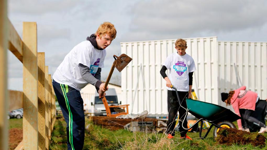 Volunteering 3. NatWest CricketForce (NWCF) NWCF is the established club self-help programme which encourages clubs to improve their facilities before the start of the season.