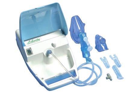 Nebulisers are used to convert liquids into aerosols of a size that can be inhaled into the lower respiratory tract.