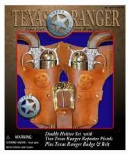 Western Sets 4618SB Texas Ranger Double Holster Set This set includes two 11