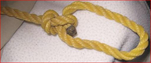 Overhand Loop Knot There is another very simple knot that is based on overhand knot but depends on melted plastic for its grip. Will it take a lot of tension? Oliver s melted plastic stopper knot.
