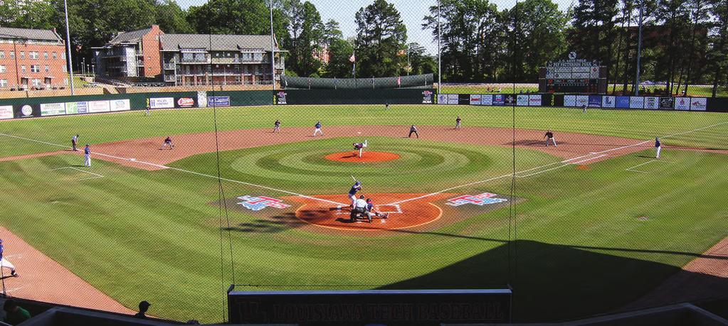 J. C. L ove Fiel d LA TECH at Pat Patterson Park 26 Entering its 42nd year of service, modern J.C. Love Field at Pat Patterson Park continues to be one of the top playing facilities in the South.