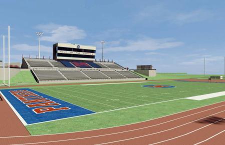 Midway ISD Panther Stadium FACILITY USE AGREEMENT Stadium Seating: 9,000 total seats Home Side seats 5,500, including 820 reserve chair back seats Visitor Side 3,500 bench seats available Wheelchair