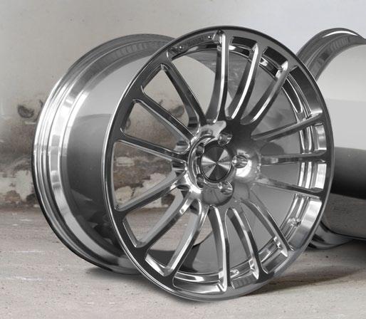 MANSORY OPTIONS FOR MERCEDES-BENZ GLS M-5/1 rim 22 inch ( Silver diamond cut ) FULLY FORGED 1pc.