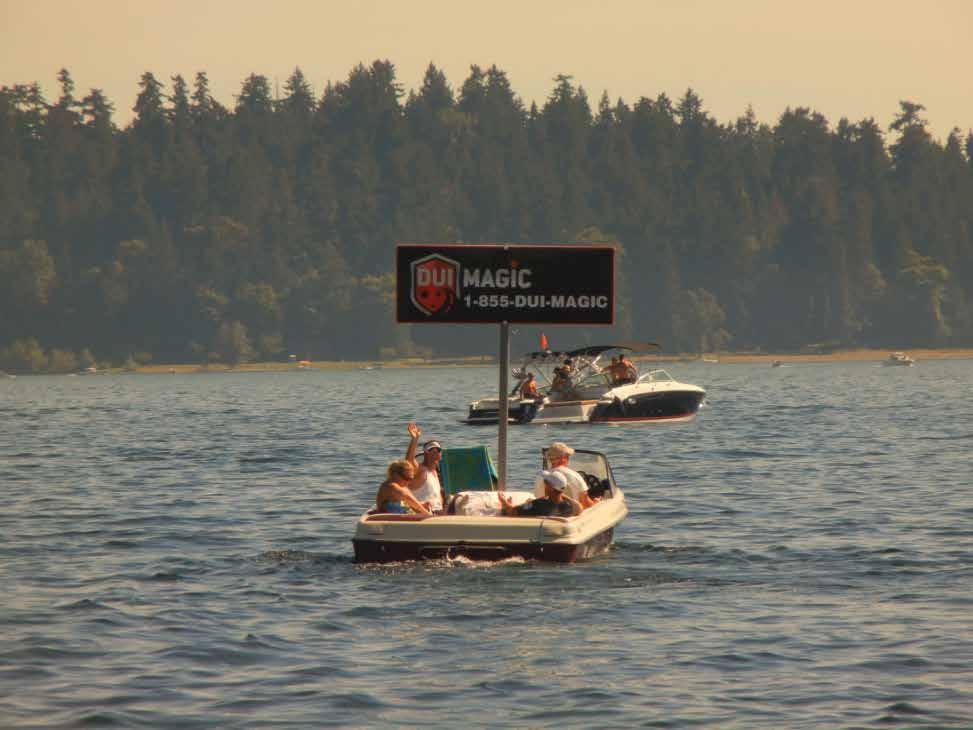 Lake Washington August 2012 } BUI more dangerous than DUI?