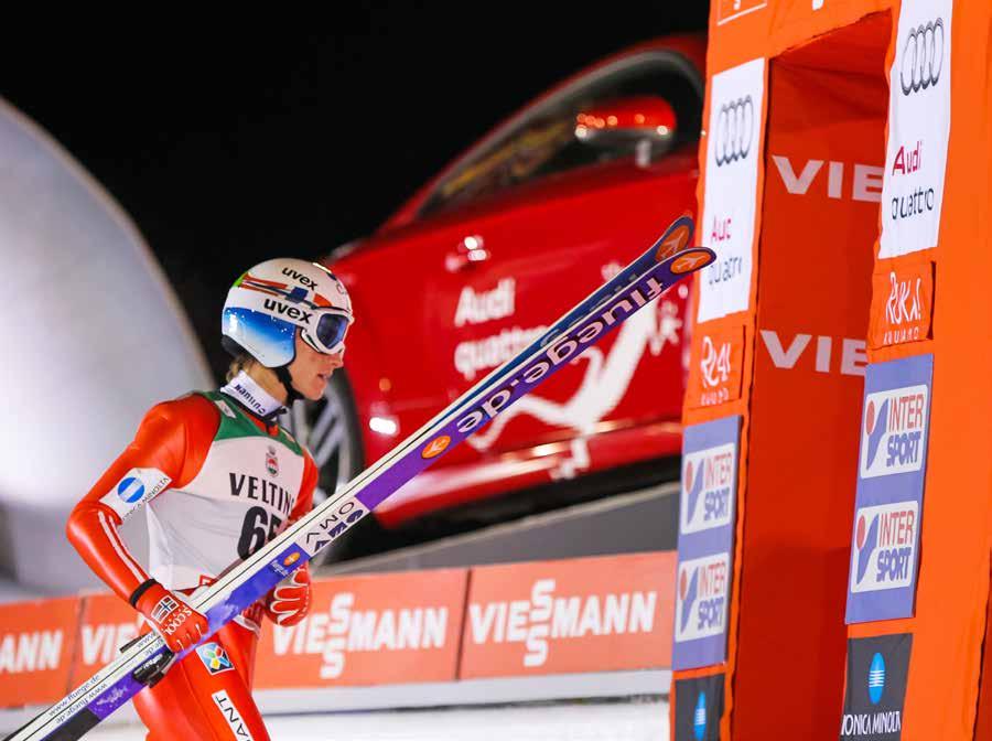 Ammann is the second athlete, who could win both competitions in Kuusamo on one weekend, the first one was Janne Ahonen in 2004. The Swiss is now also the first jumper to win in Ruka three times.