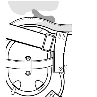 22 ACVC Helmet Configuration, Ski Strap 1. Don the helmet, fasten the chinstrap, and make all necessary adjustments. 2.