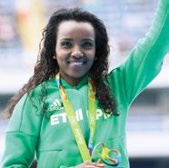 TIRUNESH DIBABA (ETHIOPIA) Born: 1 October 1985 Bekoji, Arsi region Marathon best: 2:20:35 London 2014 London Marathon record: 2014-3rd 2:20:35 : None : None Tirunesh Dibaba is one of the greatest