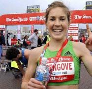 JESSICA TRENGOVE (AUSTRALIA) Born: 15 August 1987 Naracoorte, South Australia Marathon best: 2:27:45 Melbourne 2015 London Marathon record: None Melbourne: 2015-1st 2:27:45 Nagoya: 2012-14th 2:31:02,