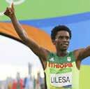 FEYISA LILESA (ETHIOPIA) Born: 1 February 1990 Shewa Marathon best: 2:04:52 Chicago 2012 London Marathon record: 2012-9th 2:08:20, 2013-4th 2:07:46, 2014-9th 2:08:26 Other World Marathon Majors