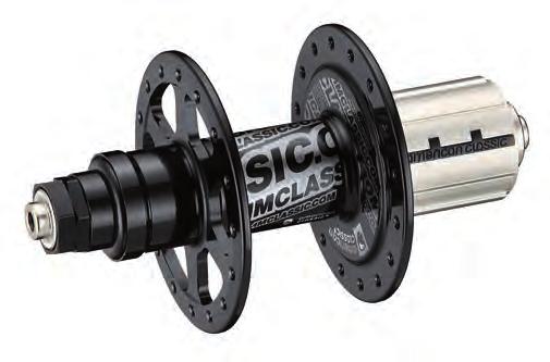 100mm and lightweight to survive the tortures of track and fixed gear rid- 180gr The hub shell is forged out of one piece of aluminum. The flange ing.