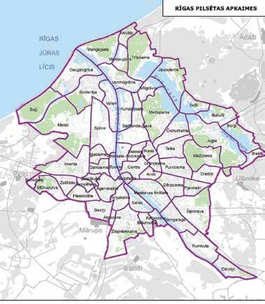 Rīgas teritoriālais raksturojums 7 Rīga kā Baltijas metropole koncentrē ievērojamu iedzīvotāju, ekonomisko un sociālo potenciālu.
