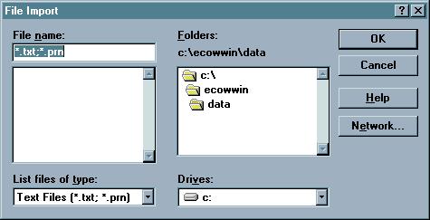 EcoWatch for Windows Section 4 CLOSE Use this command to close all windows containing the active document. EcoWatch automatically saves any changes before the file is closed.