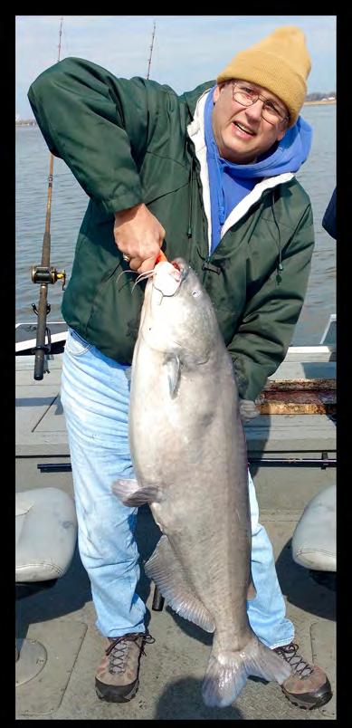 25 March: Russell Willoughby, Bob Stuhlman and I fished the James River again with charter fisherman Captain Petey.