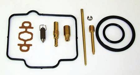 DIRT CARBURETOR REPAIR KITS Complete kits to rebuild O.E. carburetors. Each kit contains all necessary parts, such as: jet needles, main and slow jets, float chamber gaskets, and float valves.