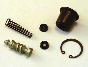 DIRT MASTER CYLINDER REBUILD KITS Each complete kit includes necessary components to rebuild the brake master cylinders. Made by Nissin, an O.E. manufacturer in Japan.