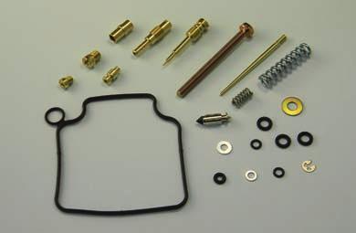 ATV CARBURETOR REPAIR KITS Complete kits to rebuild O.E. carburetors. Each kit contains all necessary parts, such as: jet needles, main and slow jets, float chamber gaskets, and float valves.