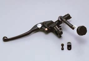 RETRO MASTER CYLINDER KITS Black round reservoir brake master cylinders are classically produced.