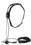 Noise attenuating headset with dual sided and noise cancelling Electret Boom mic. 3.