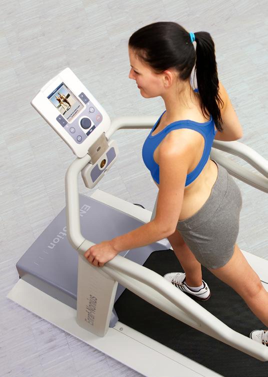 AUTO SPEED The EN-Motion has it! The treadmill automatically adjusts to the speed of the user, without the need to press controls.