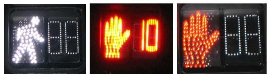 To address this problem and potentially increase the safety at signalized intersection crossings, the pedestrian countdown signal (Figure 1-2) was created by incorporating a countdown timer that is