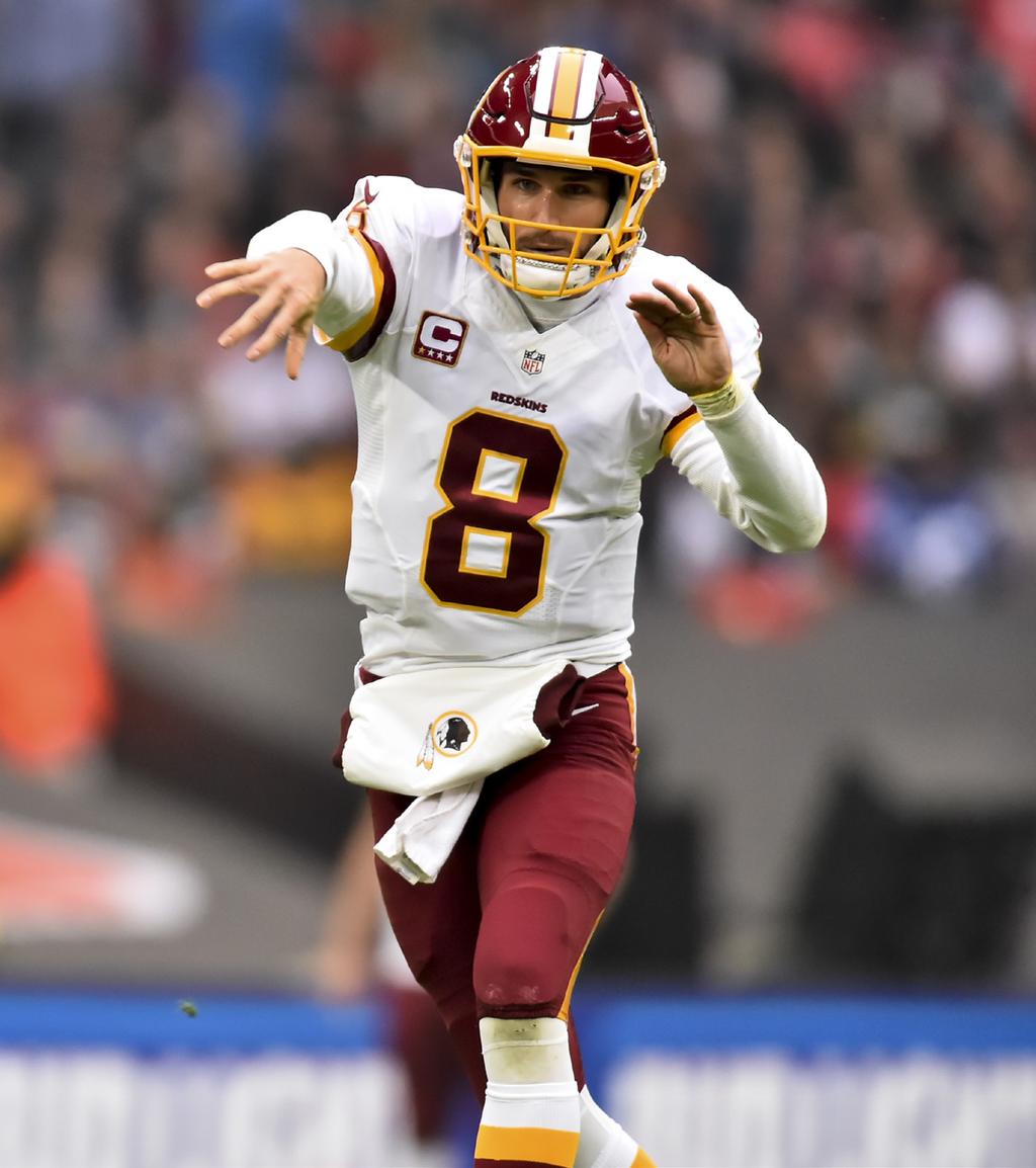 GAME RELEASE @KIRKCOUSINS8 SINGLE-SEASON RECORD WATCH Cousins set team records in completions, attempts, passing yards and 300-yard passing games in 2015 and met or exceeded those numbers in 2016.