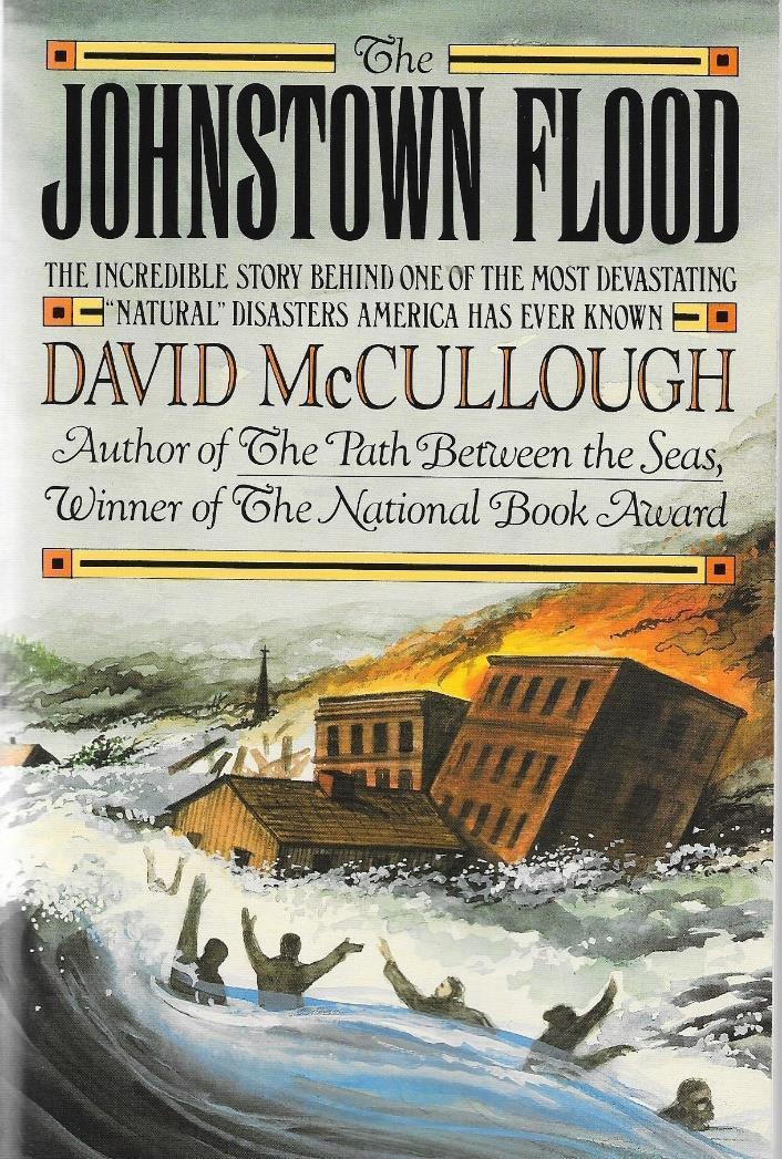 Construction and Sale of the Dam The Johnstown Flood South Fork Dam was initially built as a puddled 930-ft long, embankment dam on the Little Conemough River in late 1852, located about 14 miles